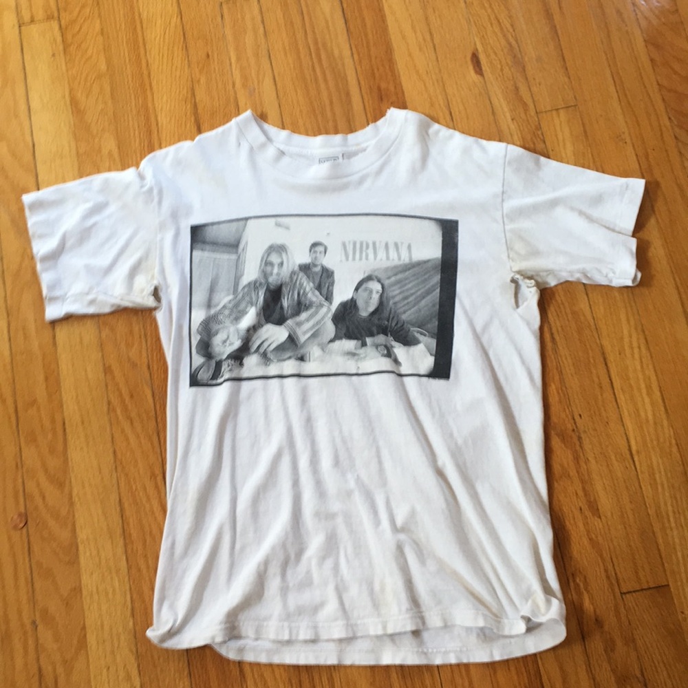 Vintage mid 90s NIRVANA t-shirt